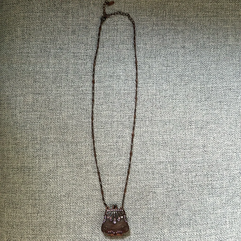 Purse necklace